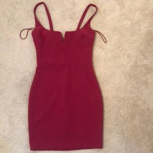 Pink bodycon dress💕